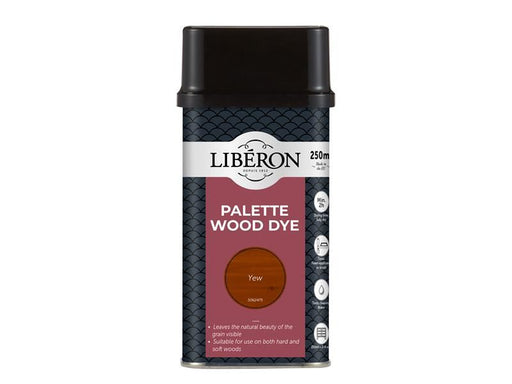 Liberon Palette Wood Dye Yew 250ml Liberon - Town Tools