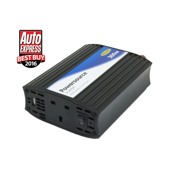 Ring RINVU300 Powersource 300w Inverter with USB Power Inverter Car DC 12V to 23 Ring Automotive - Town Tools 