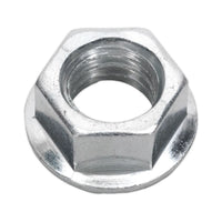 Sealey Flange Nut Serrated M10 Zinc Pack of 100 FN10