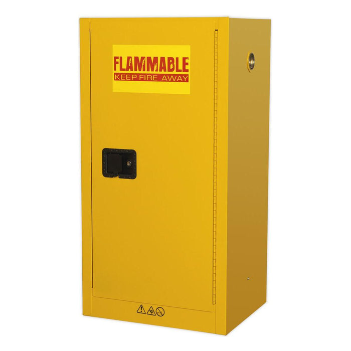 Sealey Flammables Storage Cabinet 585 x 460 x 1120mm FSC08 Sealey - Town Tools 