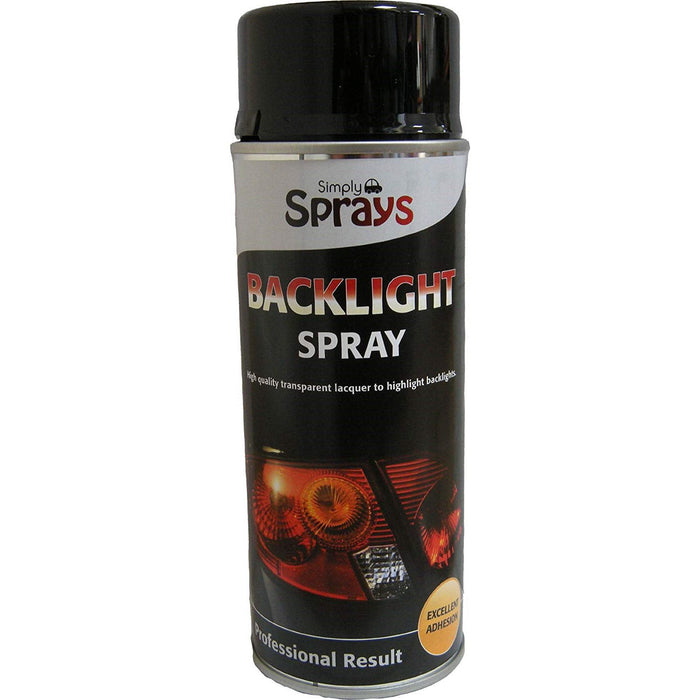 SIMPLY BACK TAIL LIGHT TINTING SPRAY BACKLIGHT 400ml Black Tint Car Styling SP01 Simply - Town Tools 