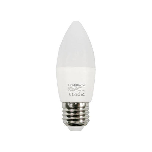 Link2Home Wi-Fi LED ES (E27) Opal Candle Dimmable Bulb, White + RGB 470 lm 5.5W Link2Home - Town Tools