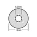 Forgefix TechFast Bonded EPDM Washer 5.5 x 19mm Box 100 ForgeFix - Town Tools