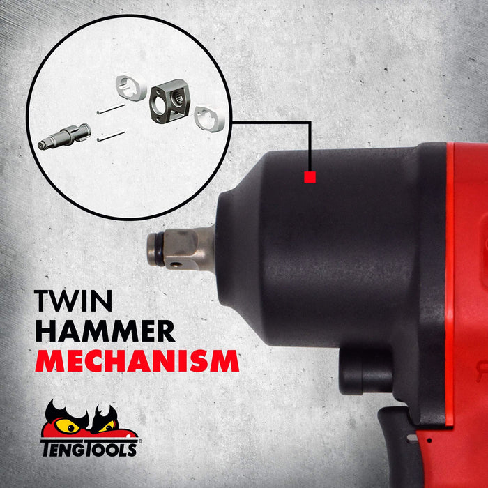 Teng Tools 3/8" Composite Air Impact Wrench Teng Tools - Town Tools 