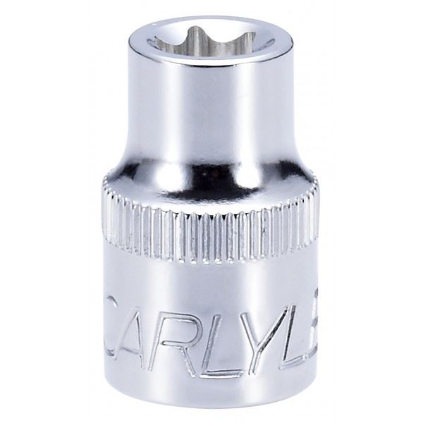Carlyle Tools Socket - External Star Standard - 3/8In. Dr - E10