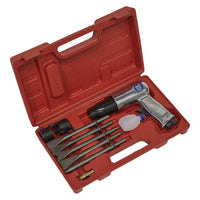 Sealey Air Hammer with Chisels Long Stroke SA11
