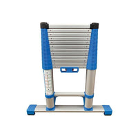 Zarges Compactstep L Telescopic Ladder & Stabiliser Bar 3.8m
