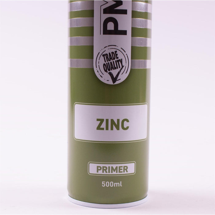 2x Autotek Professional Zinc Primer 500ml Spray Paint High Coverage