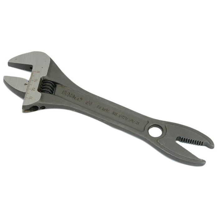 Bahco 31 Black Adjustable Wrench Alligator Jaw 200mm (8in) Bahco - Town Tools