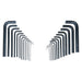 Bluespot Tools Metric & Imperial Hexagon Key Pouch Set, 25 Piece BlueSpot Tools - Town Tools