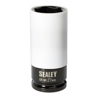Sealey Alloy Wheel Impact Socket 27mm 1/2"Sq Drive SX03027