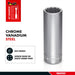 Teng Tools 1/2" Deep Socket 12 pt Metric 16mm Teng Tools - Town Tools 