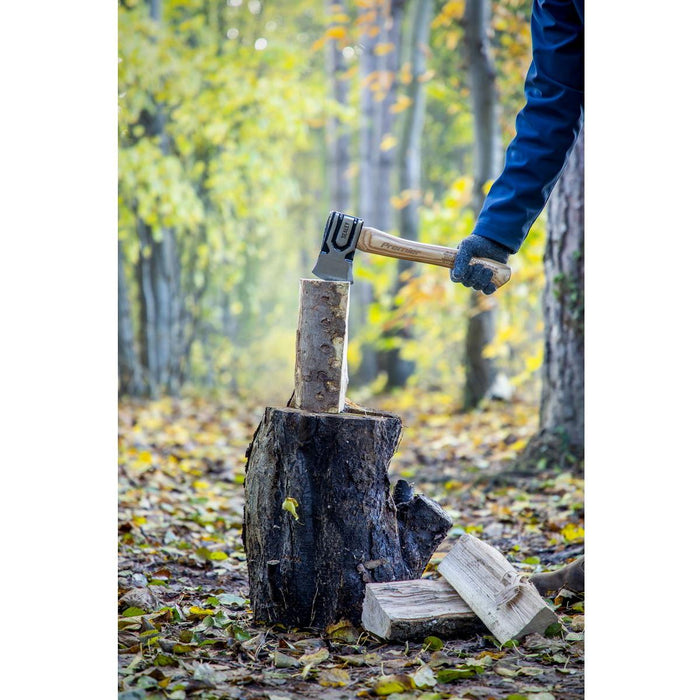 Sealey Premier Premier Hand Axe with Hickory Shaft 1.5lb AXH98 Sealey Premier - Town Tools 