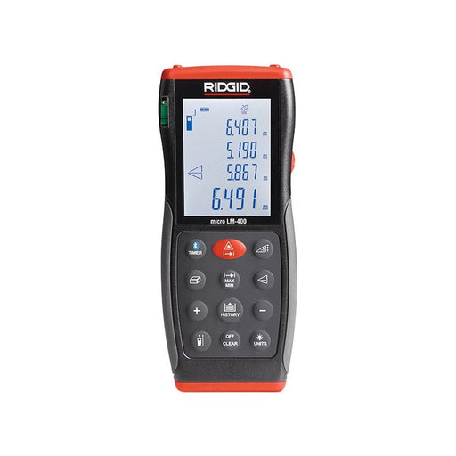 Ridgid 36813 Micro LM-400 Advanced Laser Distance Measure 70m RIDGID - Town Tools