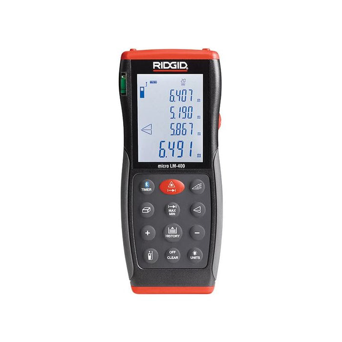 Ridgid 36813 Micro LM-400 Advanced Laser Distance Measure 70m RIDGID - Town Tools