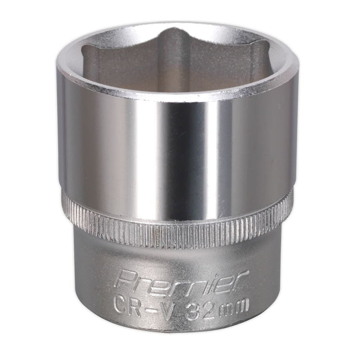 Sealey WallDrive Socket 32mm 1/2"Sq Drive S1232 Sealey - Town Tools 