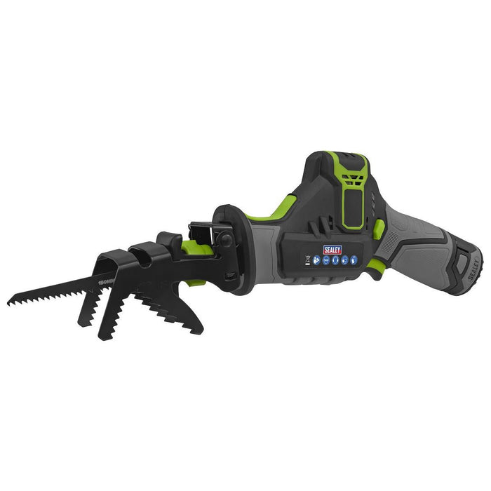 Sealey Cordless Reciprocating Saw Kit 10.8V 2Ah SV10.8 Series CP108VRS Sealey - Town Tools 