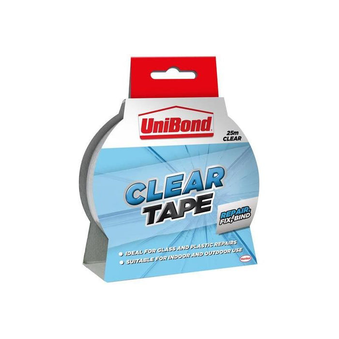 Unibond Transparent Repair Tape 50mm x 20m UniBond - Town Tools
