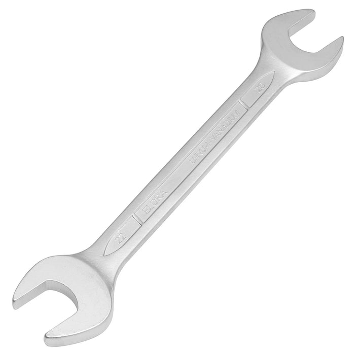 Elora Long Metric Double Open End Spanner, 20 x 22mm - 100-20x22