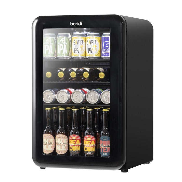 Baridi Retro Style Drinks/Beer & Wine Fridge 70L Capacity DH222