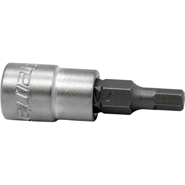 Sealey 1/4"Dr Hex Socket Bit 4mm (Micro Satin Finish)