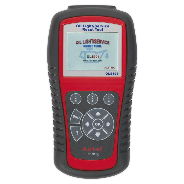 Sealey Autel EOBD Code Reader Oil & Service Reset Tool OLS301 Sealey - Town Tools 