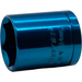 Sealey 1/2"Dr Coloured Socket 24mm (Light Blue)