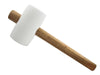 Faithfull FSC White Rubber Mallet 40oz Faithfull - Town Tools