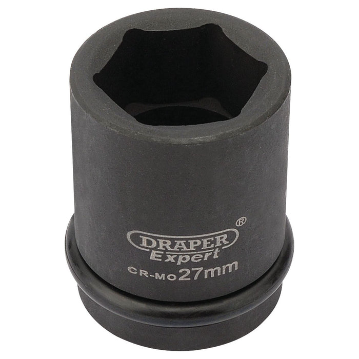 Draper HI-TORQ 6 Point Impact Socket, 3/4" Sq. Dr., 27mm 28719 Draper - Town Tools 