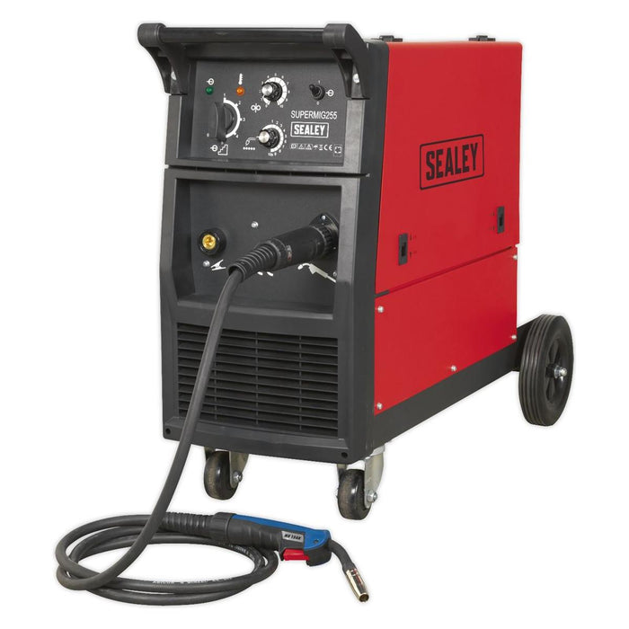 Sealey Professional MIG Welder 250A 230V with Binzelï Euro Torch SUPERMIG255