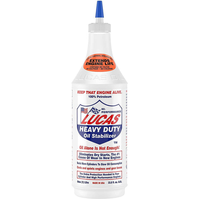 Lucas Oil 40001 Heavy Duty Oil Stabilizer-1L & 40278 Engine Stop Leak - 946ml