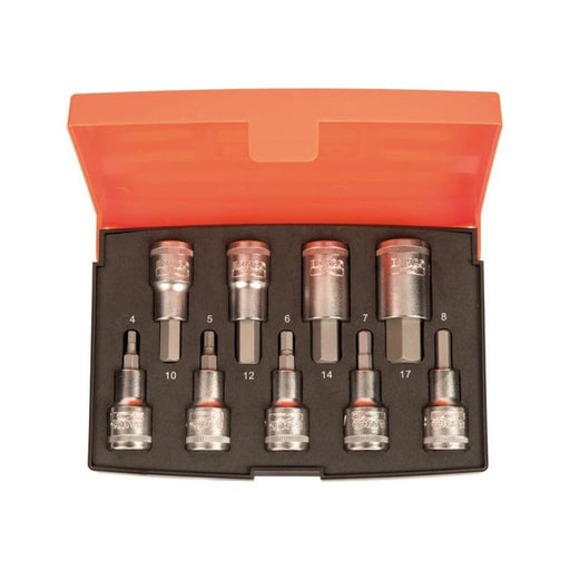 Bahco S9HEX 1/2in Drive Socket Set, 9 Piece Bahco - Town Tools