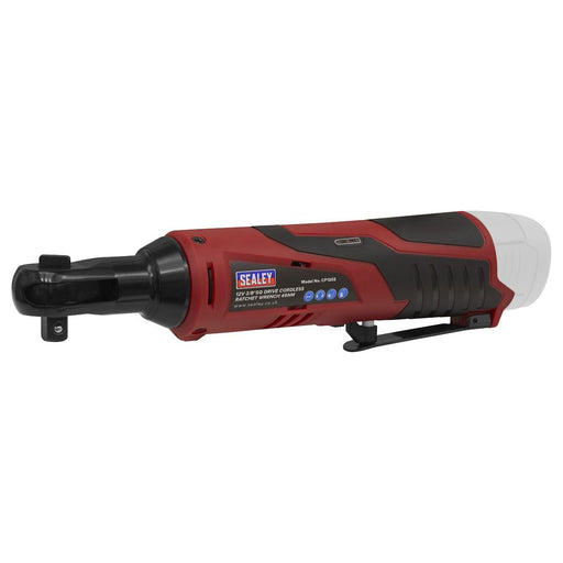 Sealey Cordless Ratchet Wrench 3/8"Sq Drive 12V SV12 Series Body Only CP1202 Sealey - Town Tools 