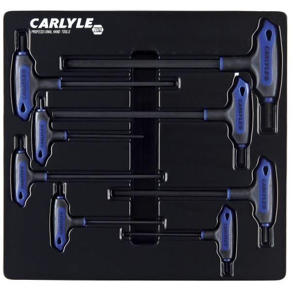 Carlyle Hand Tools Hex Key Set - L-Handle - Metric Caryle Tools - Town Tools 