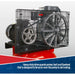 270L Vertical Belt Drive Air Compressor with Cast Cylinders 7.5hp 3ph 2-Stage Sealey - Town Tools 