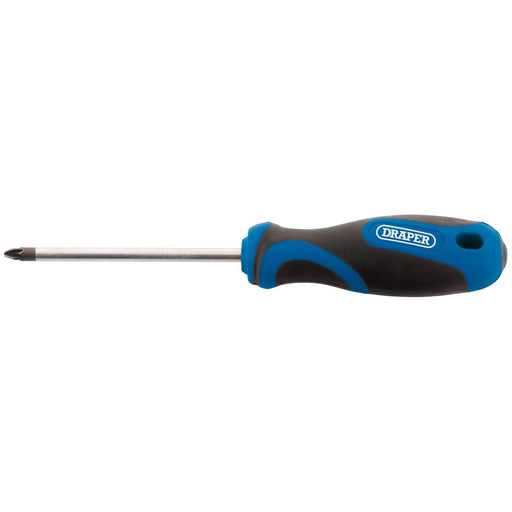 Draper Soft Grip PZ TYPE Screwdriver, No.2 x 100mm 48928 Draper - Town Tools 