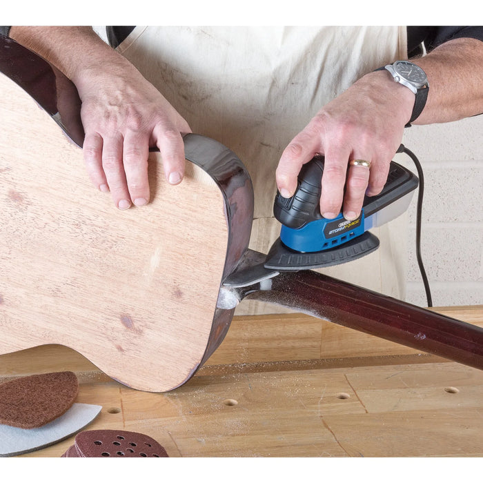 230V Draper Storm Force® Tri-Base Detail Sander, 75W - PT75SFA