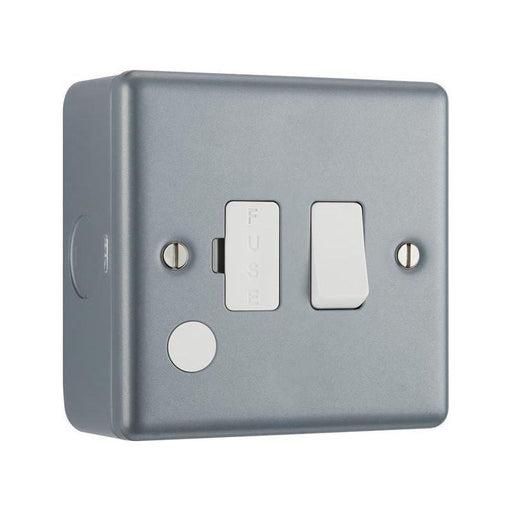 Masterplug Metal Clad Switched Fused Connection Unit 13A Masterplug - Town Tools