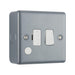Masterplug Metal Clad Switched Fused Connection Unit 13A Masterplug - Town Tools