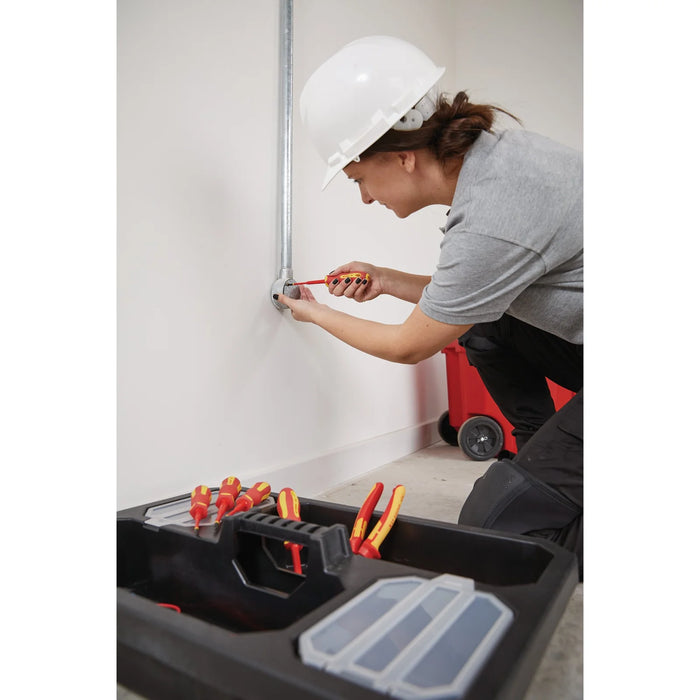 XP1000® VDE Slimline Plain Slot Screwdriver, 4 x 100mm - 965SLIM