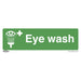 Sealey Safe Conditions Safety Sign Eye Wash Rigid Plastic SS58P1 Sealey - Town Tools 