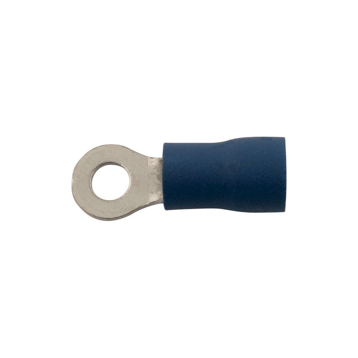 Connect Blue Ring Terminal 3.7mm 100pc 30182 Tool Connection - Town Tools 