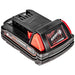 Milwaukee M18B2 M18 2.0Ah Lithium-Ion Battery - Red Milwaukee - Town Tools