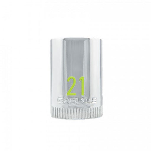 Carlyle Tools 3/8 Drive 21mm 6 Point Chrome Socket - image 1