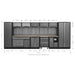 Superline Pro Superline PRO Storage System with Pressed Wood Worktop 4.9m Superline Pro - Town Tools 
