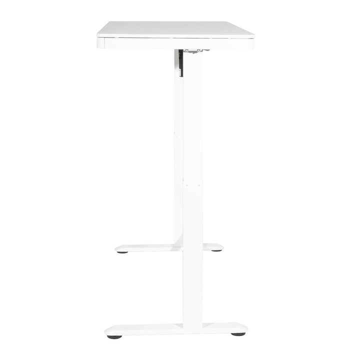 Dellonda Single Motor Ultra-Quiet Electric Desk with Control Panel USB Port