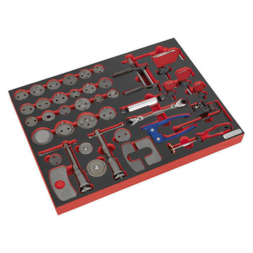 Sealey Tool Tray With Brake Service Tool Set 42Pc Sealey - Town Tools 