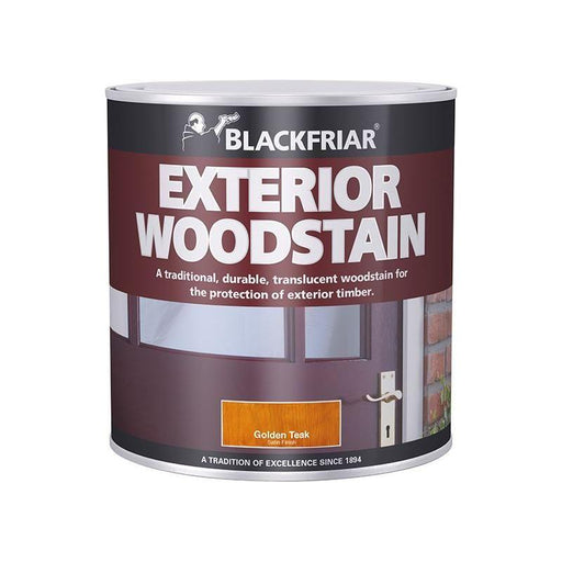 Blackfriar Traditional Exterior Woodstain Ebony 500ml Blackfriar - Town Tools
