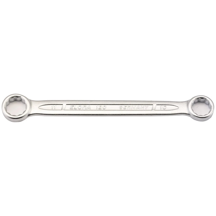 Elora Flat Metric Ring Spanner, 10 x 11mm - 120-10x11