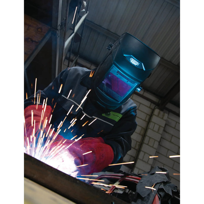 Draper Expert Auto-Darkening Multi-Use Welding Helmet, Shade 5-1370301 - WHVS-BK